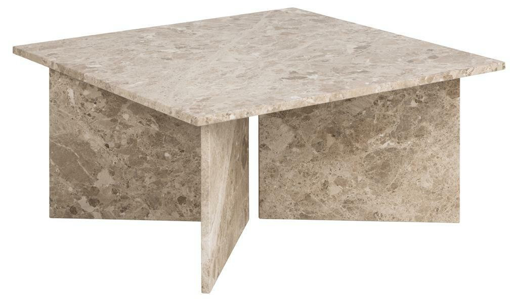 STOLIK KAWOWY Vega beżowy MARMUROWY unikalny design
