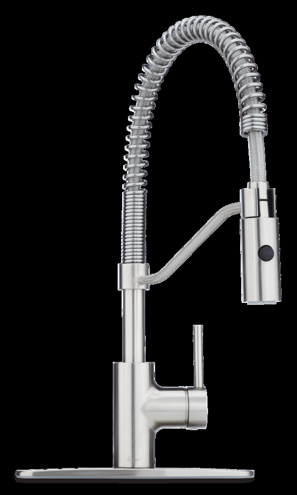 Danze Jasper Single Handle Kitchen Faucet, Stainless Steel