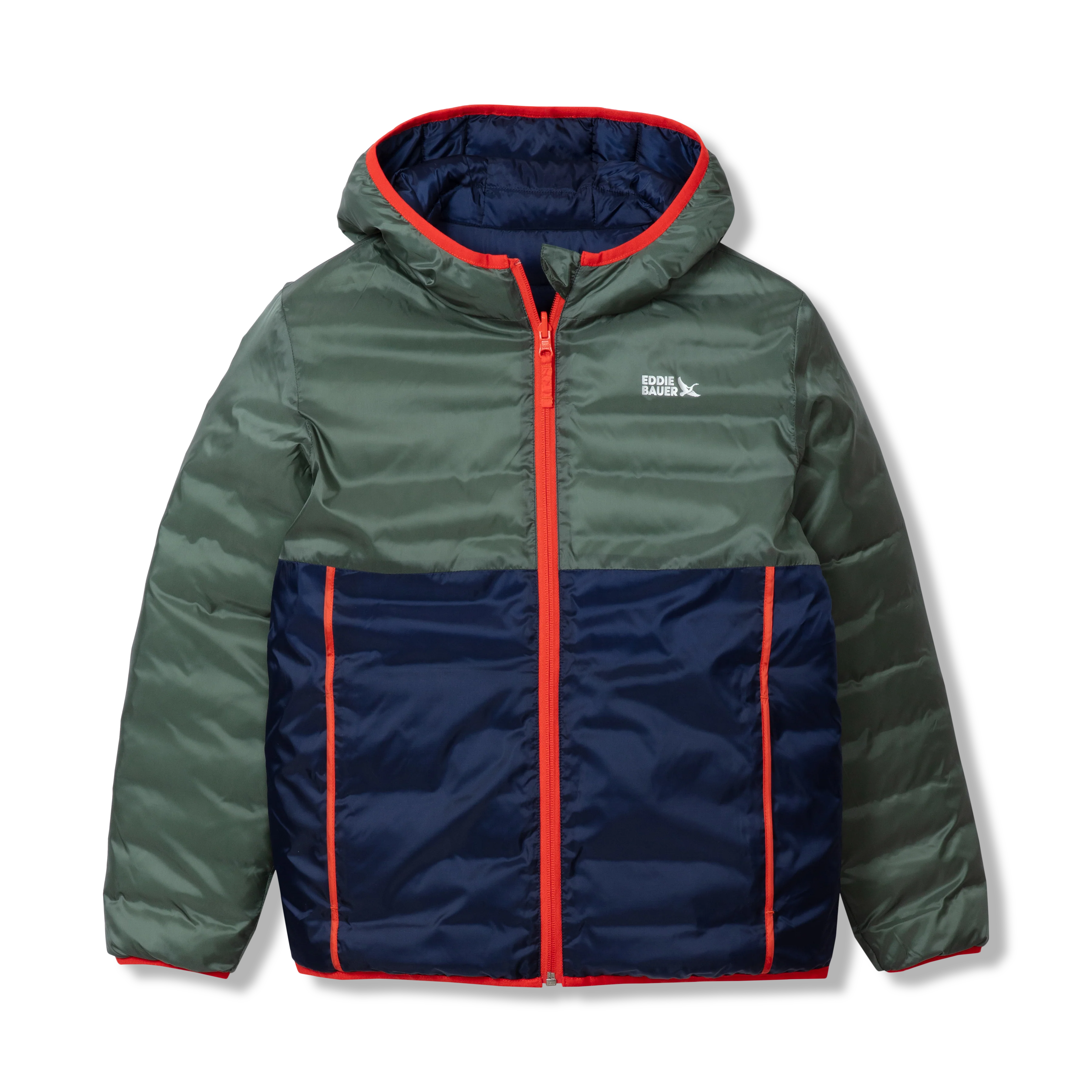 Kids Reversible Cirruslite Down Hooded Jacket