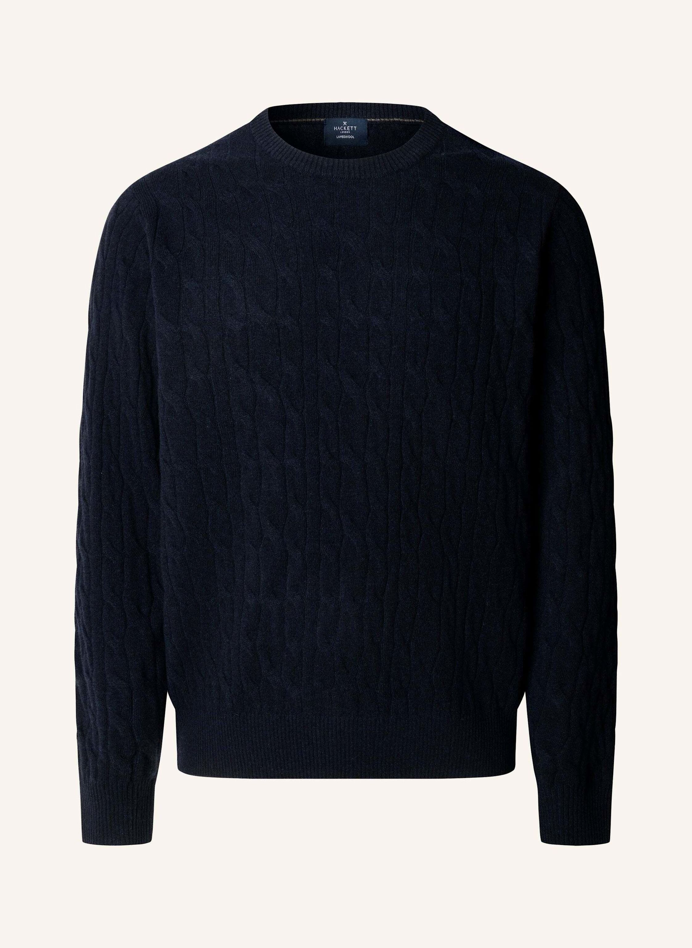 HACKETT LONDON Pullover LAMBSWOOL CABLE CREW