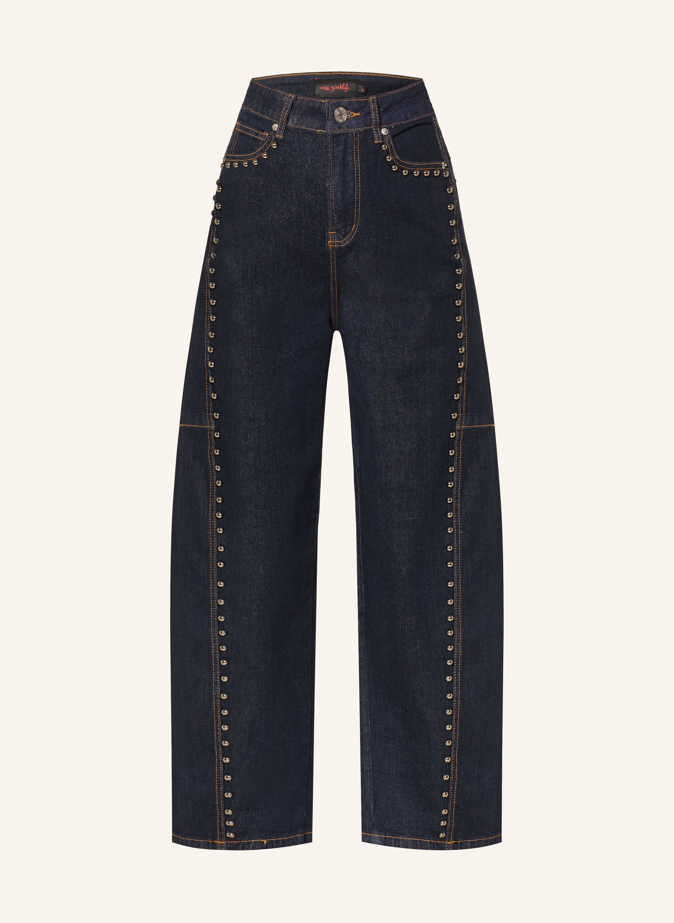 miss goodlife Barrel Jeans STUDS