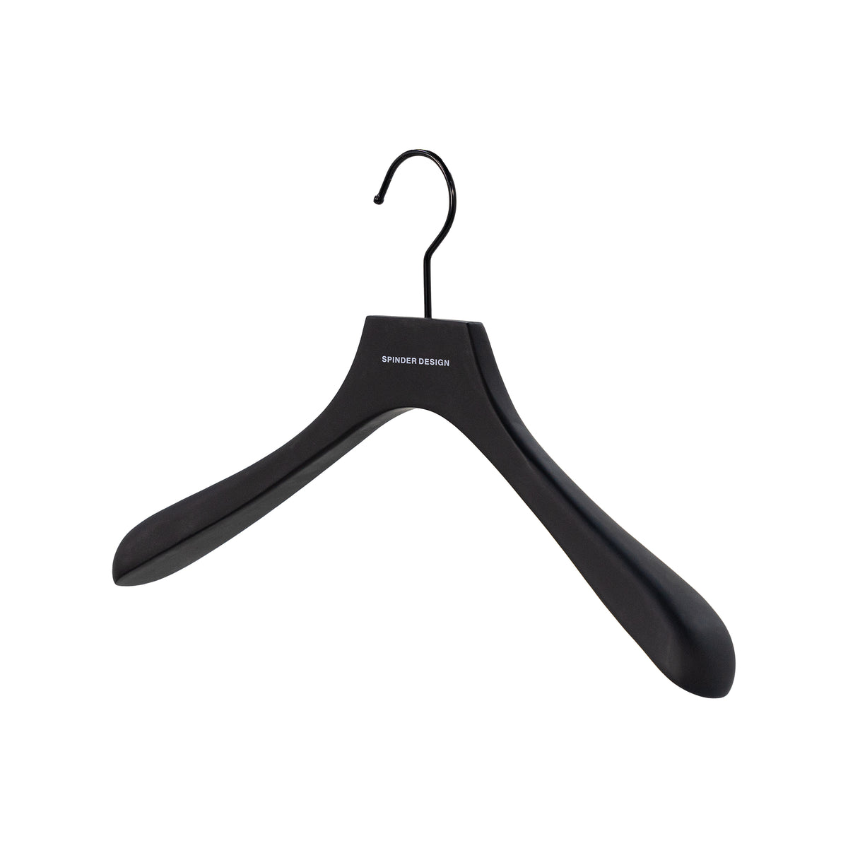 Spinder Design kledinghangers (set van 5) Lotus - Zwart