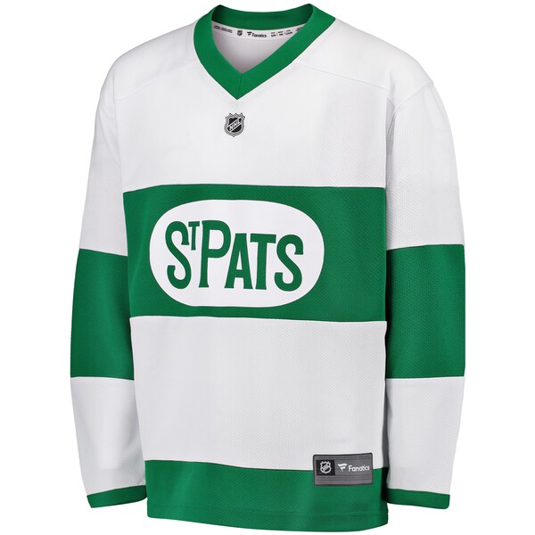 Toronto Maple Leafs  Youth Away Replica Blank Jersey - White