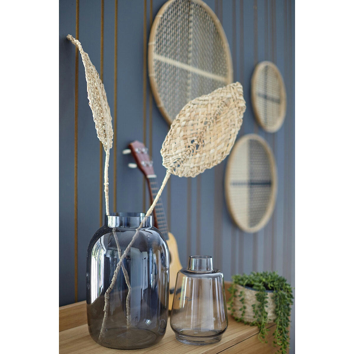 Vase en verre H32 cm Tamagni