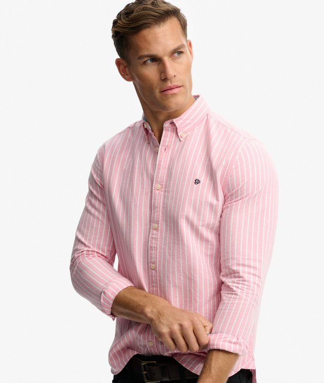 Preppy Oxford Long Sleeve Shirt