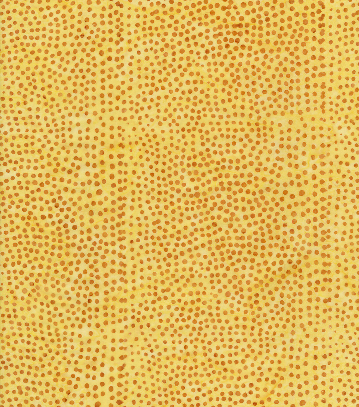 Hi Fashion Yellow Dots Batik Cotton Fabric