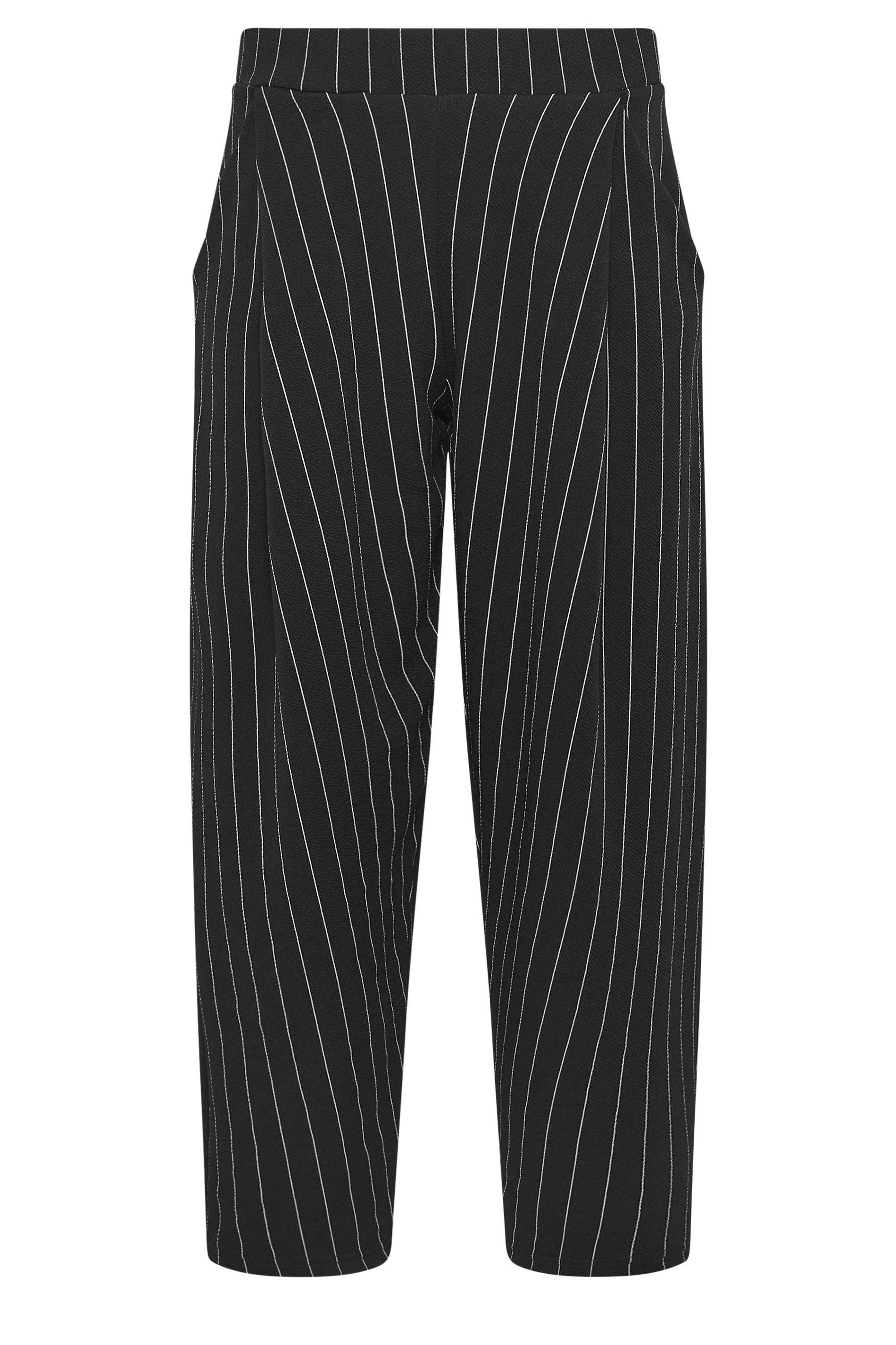 PixieGirl Petite Stripe Barrel Leg Trousers
