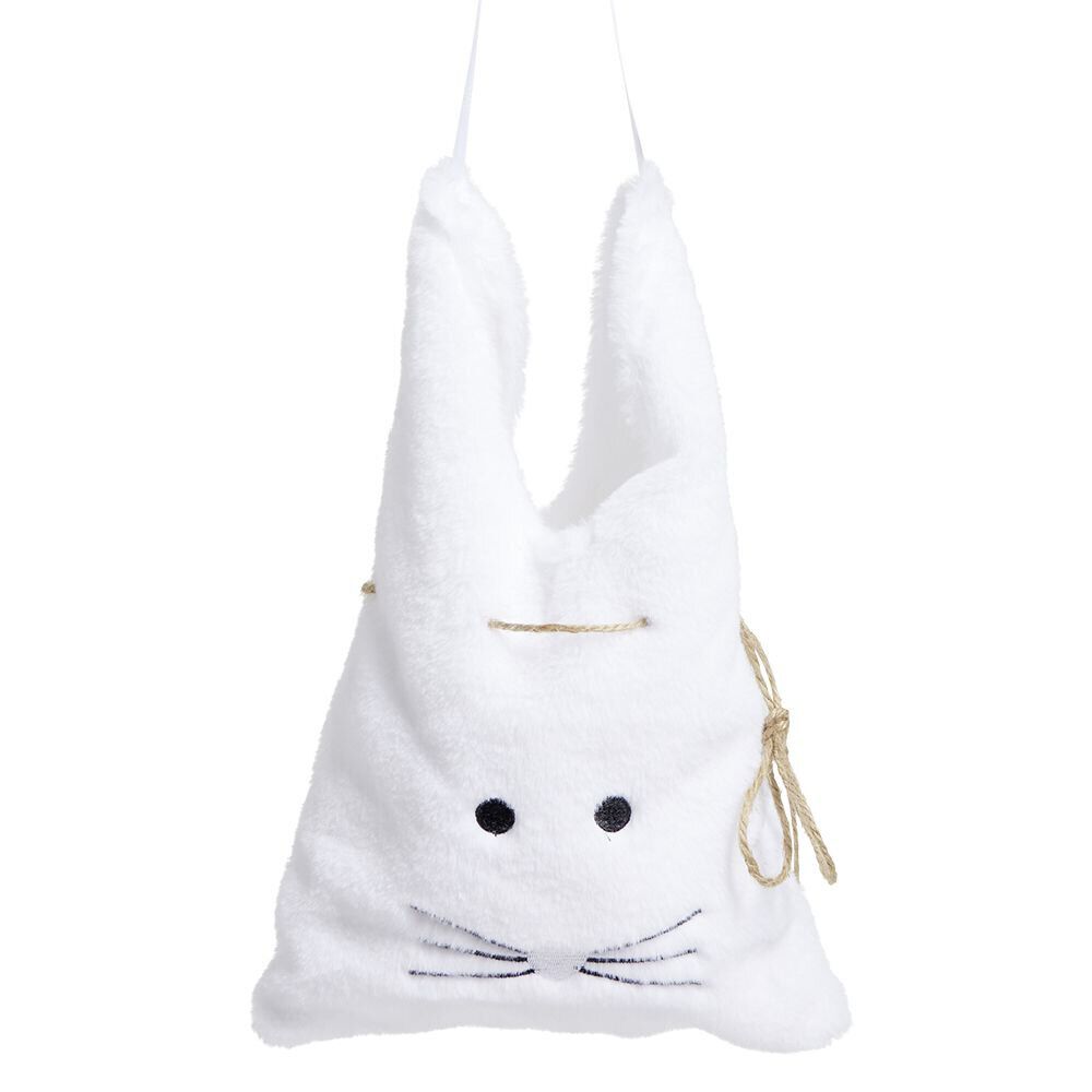 Sac de Pâques cabas peluche lapin