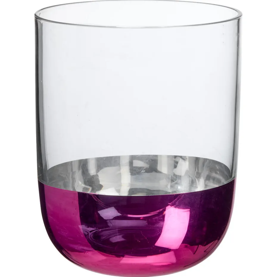 Kwantum Kerstservies | Glazen | Waterglas Sereen Metallic Roze – 350ml