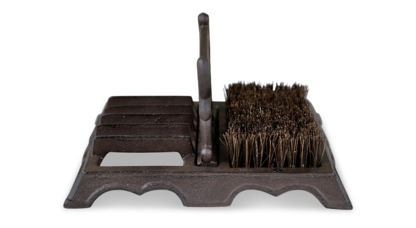 - Gratte-Pied Fonte Marron 26.5x21x13.5cm