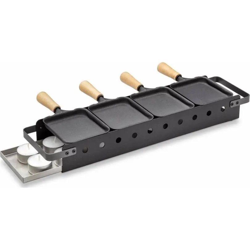 Raclette-Set 4er-Set Twiny Cheese