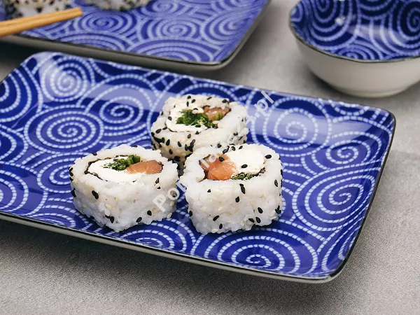 Zestaw do sushi dla 2 osób (4 el.) z pałeczkami Tokyo Design Studio - Kotobuki Karakusa 14347
