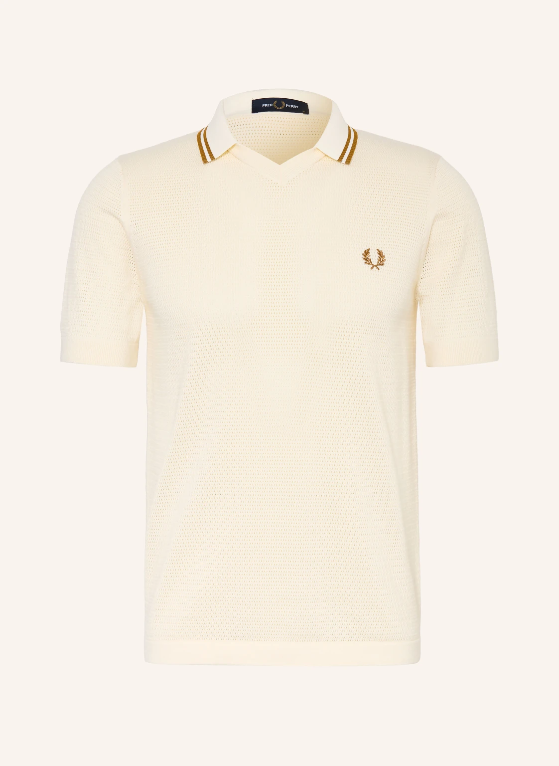 FRED PERRY Strick-Poloshirt