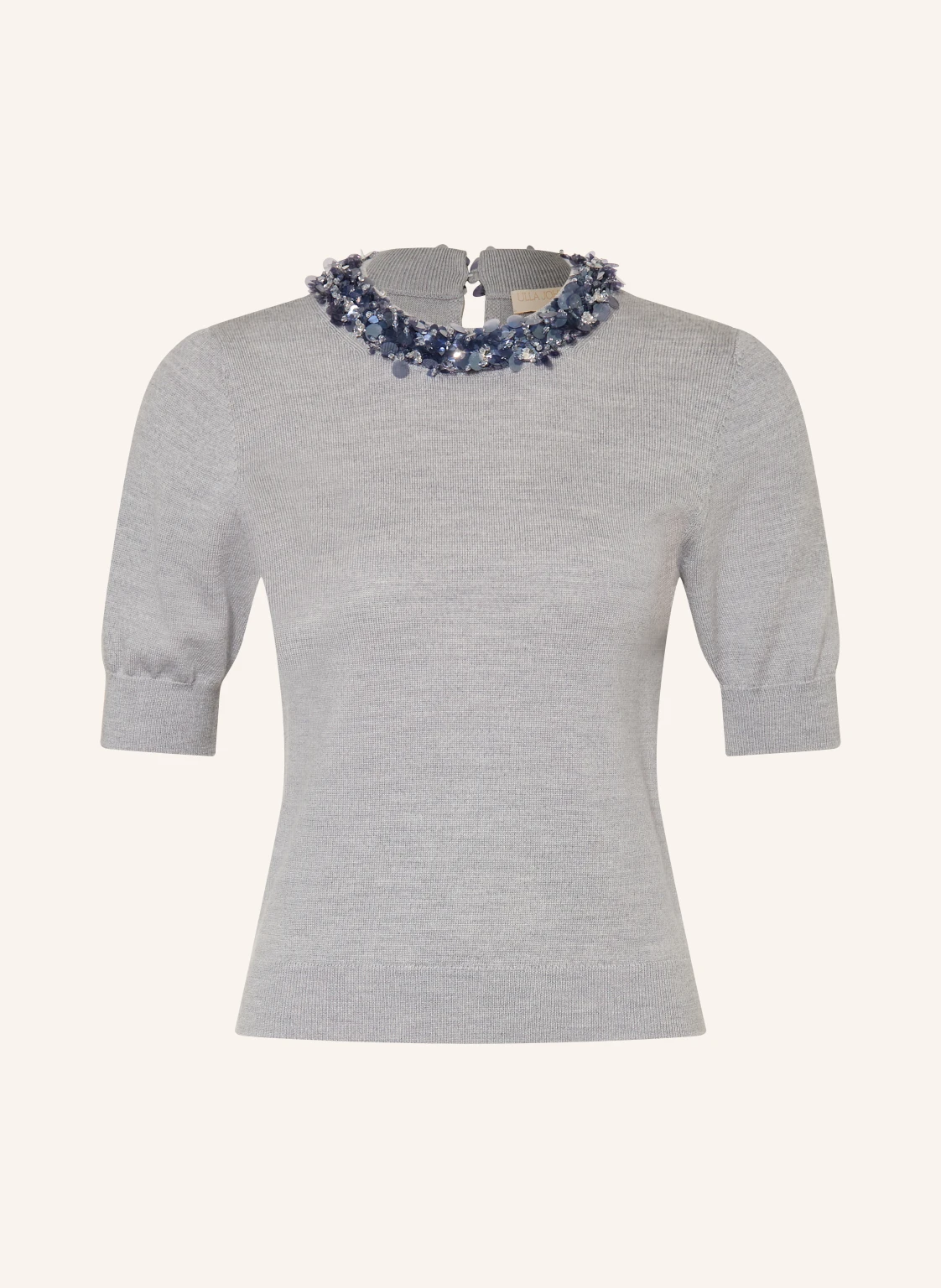 ULLA JOHNSON Strickshirt JUDE mit Pailletten