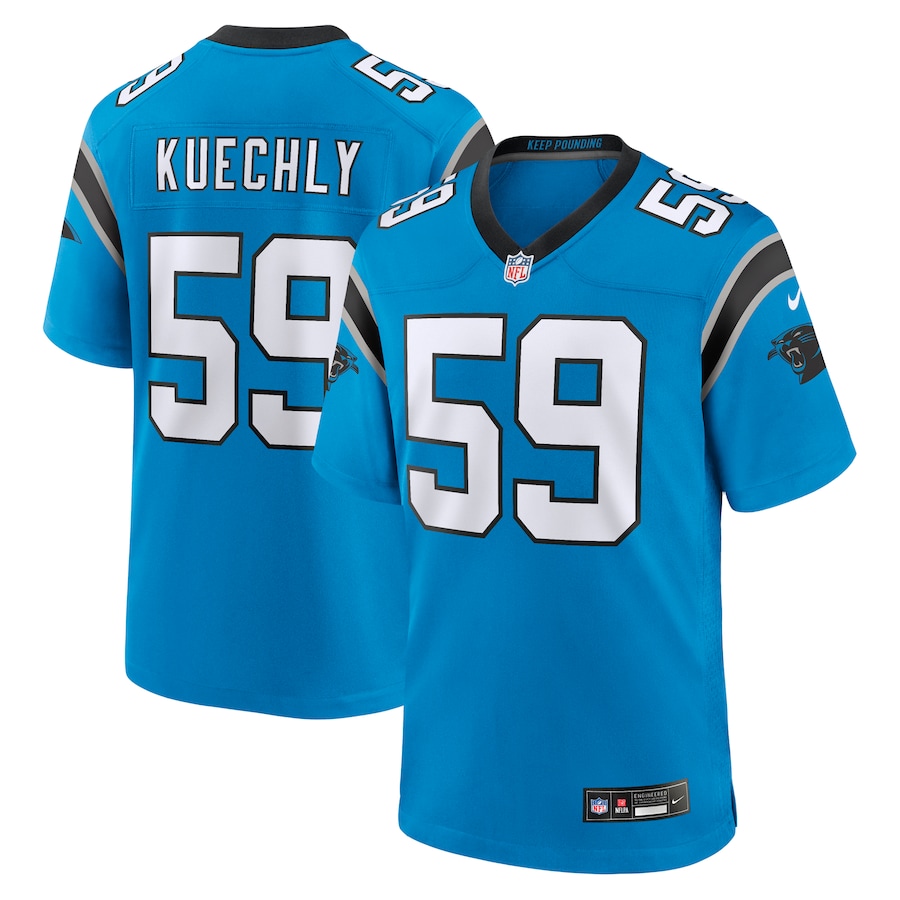 Luke Kuechly Carolina Panthers Nike Retired Player Game Jersey - Blue