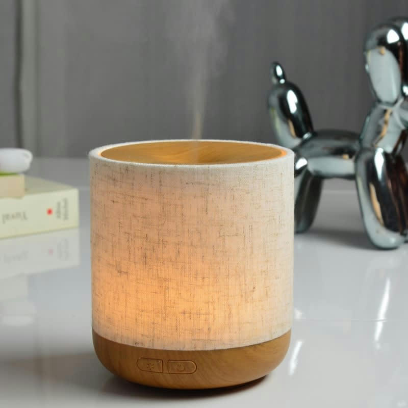 ALESIA - Diffuseur d'huiles essentielles ultrasonique en tissu Alesia