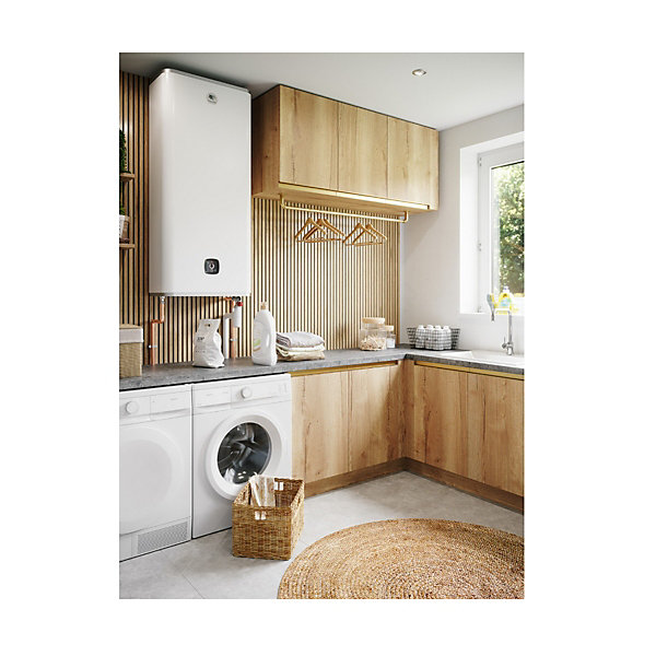 Chauffe-eau électrique plat multiposition MALICIO 2 blanc 40L - THERMOR - 231052
