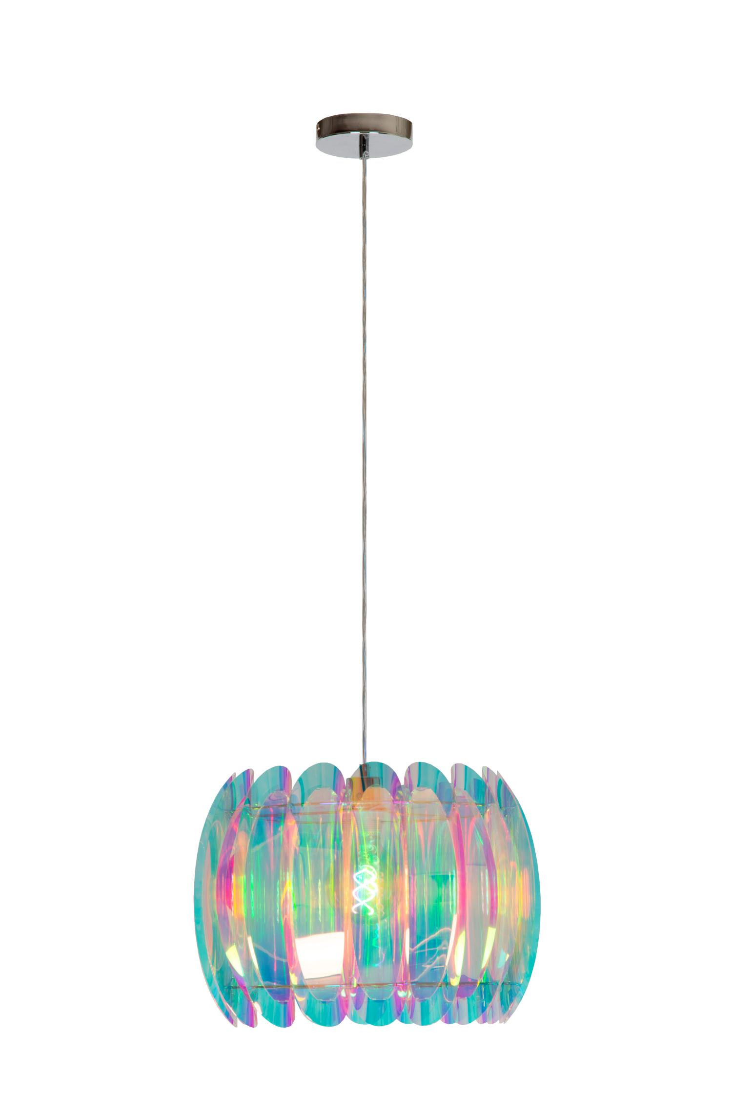 Lampa wisząca multikolor GLINSTAR 1xE27x40W wym: 160x40x40 cm Lucide