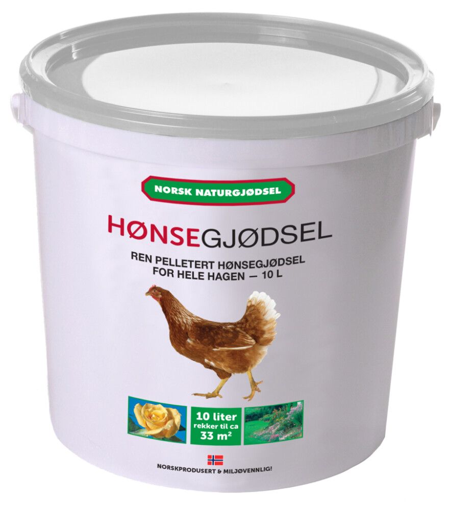 HØNSEGJØDSEL NORSK NATURGJØDSEL 10L