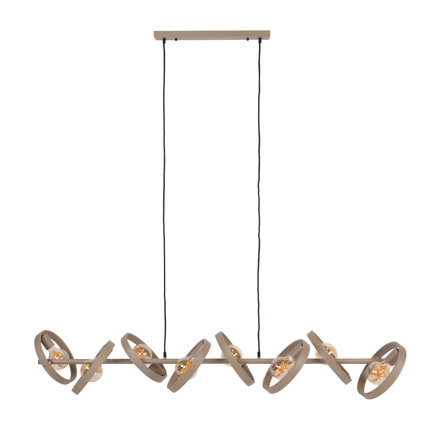 Giga Living Hanglamp Hover - Beige Metaal - 160x40x150cm