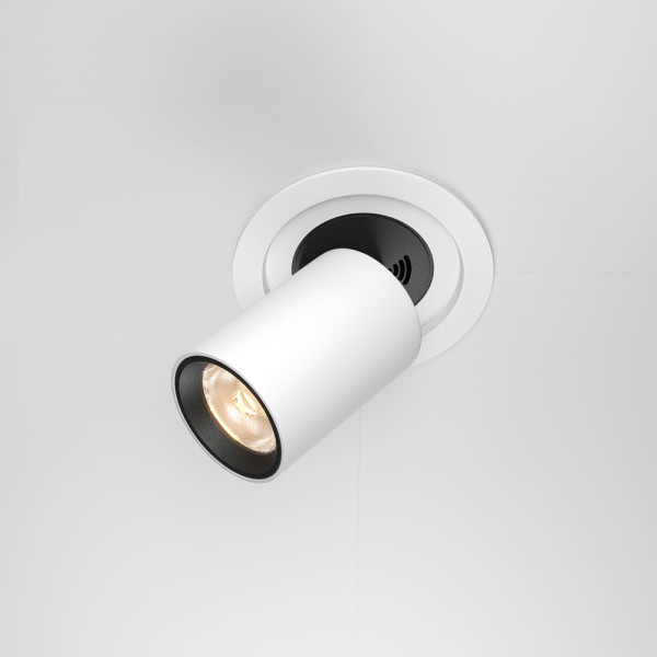 Oprawa wpuszczana Hidden okrągła biała LED 10W 3000K 780lm IP20 Maytoni