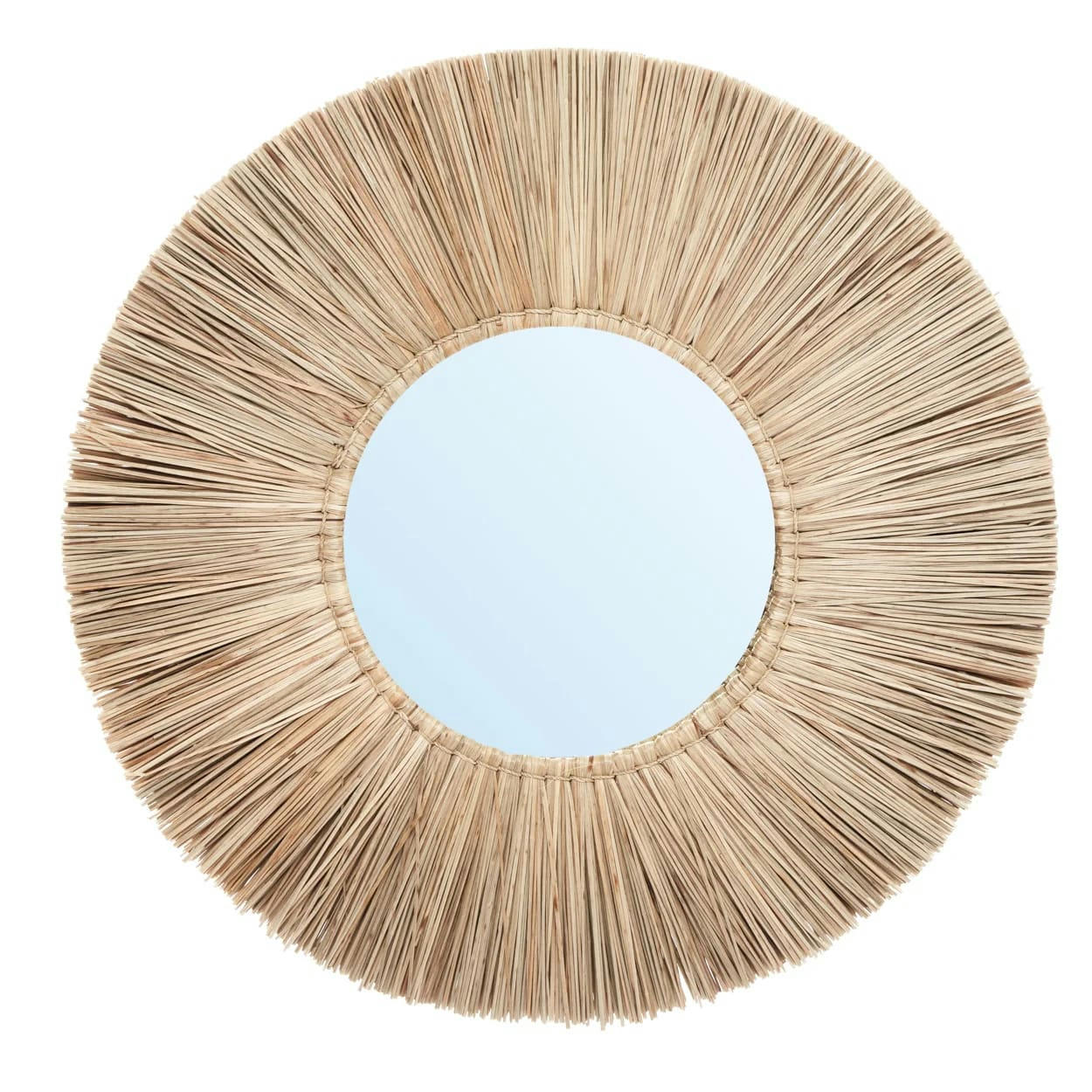ALANG ALANG - Miroir en herbe naturel D50
