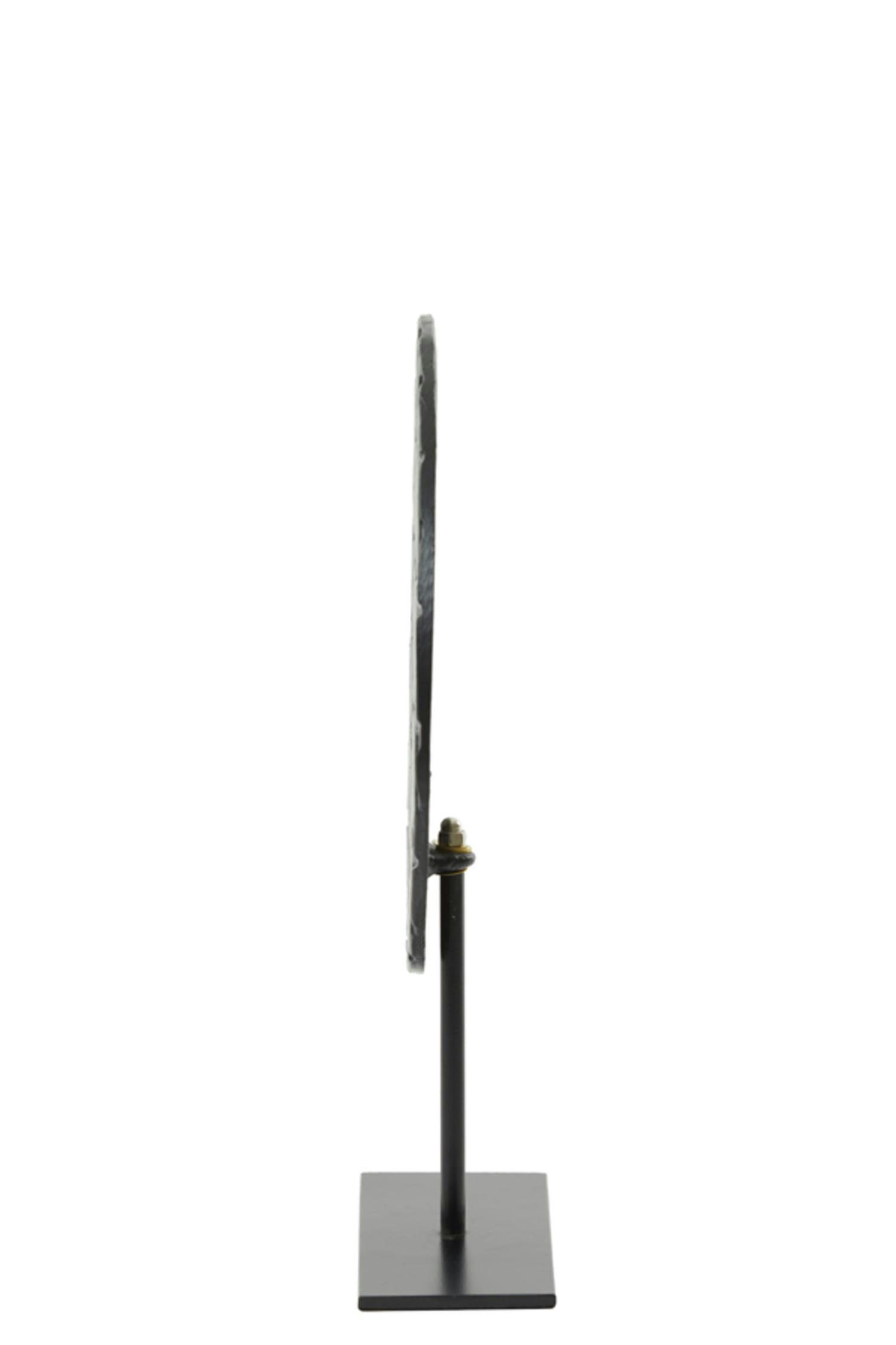 PERSEGA - Ornement noir métal 36x7,5x51,5 cm