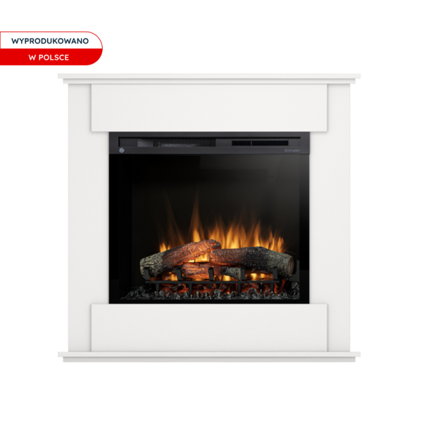 Kominek elektryczny 1400W 28" XHD biały Fonte Warmtec