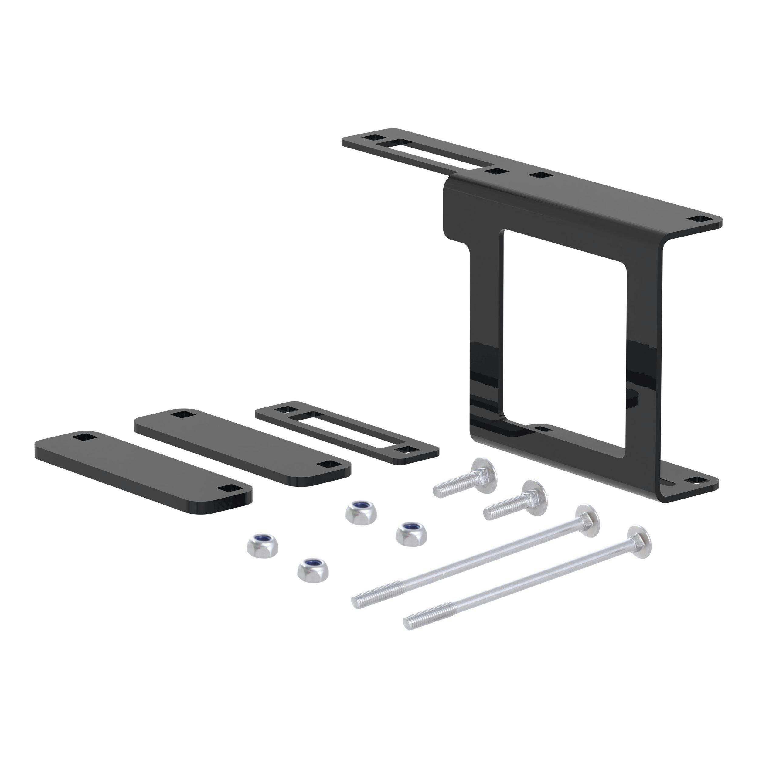 CURT 58001 Easy-Mount Wiring Bracket for 4 or 5-Way Flat. Fits 2-in Receiver