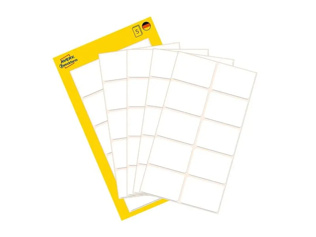Etiketten 5er-Set Avery Zweckform