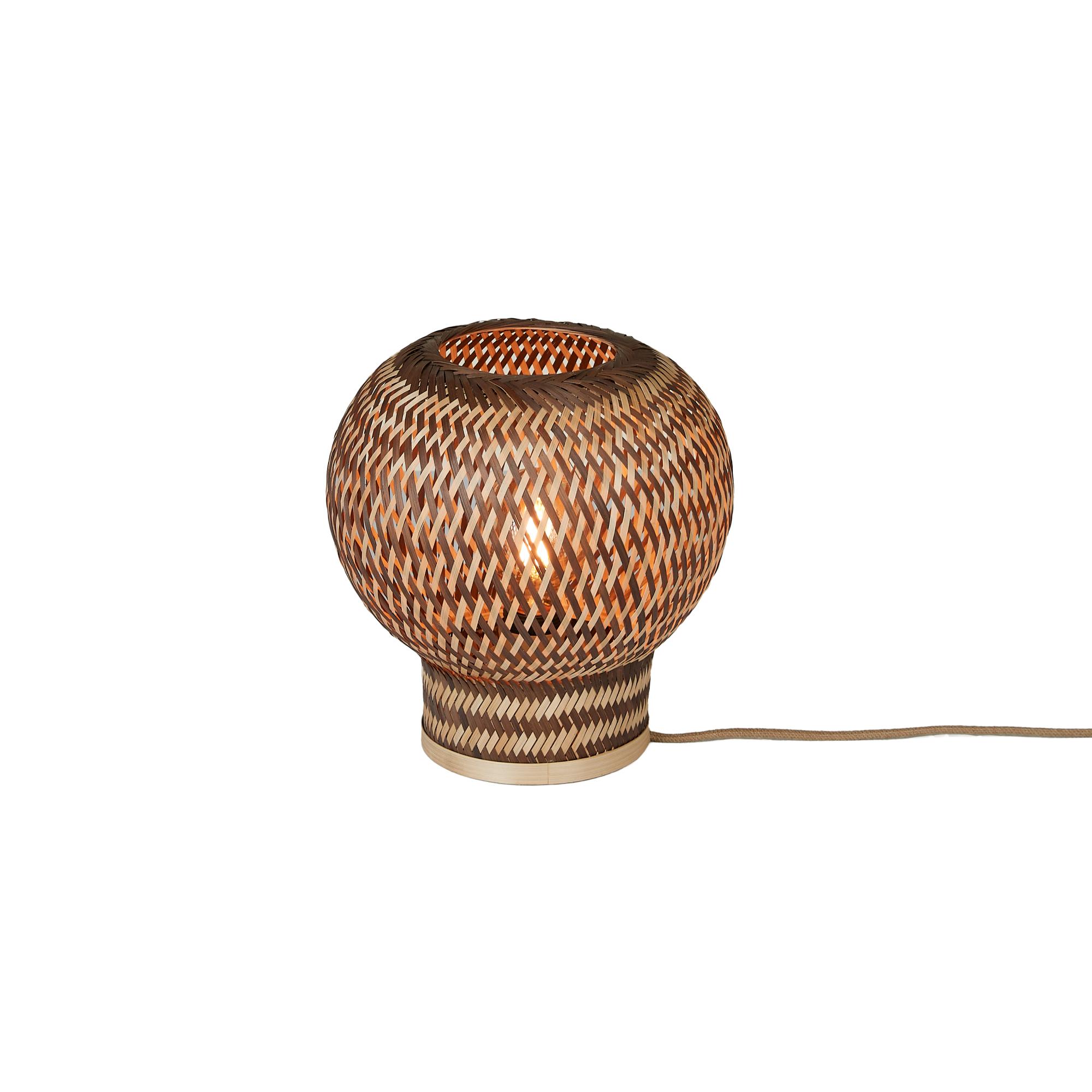 GOOD&MOJO Tafellamp Barbados - Naturel - Ø25cm