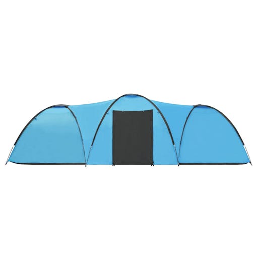 NNEVL Camping Igloo Tent 650x240x190 cm 8 Person Blue