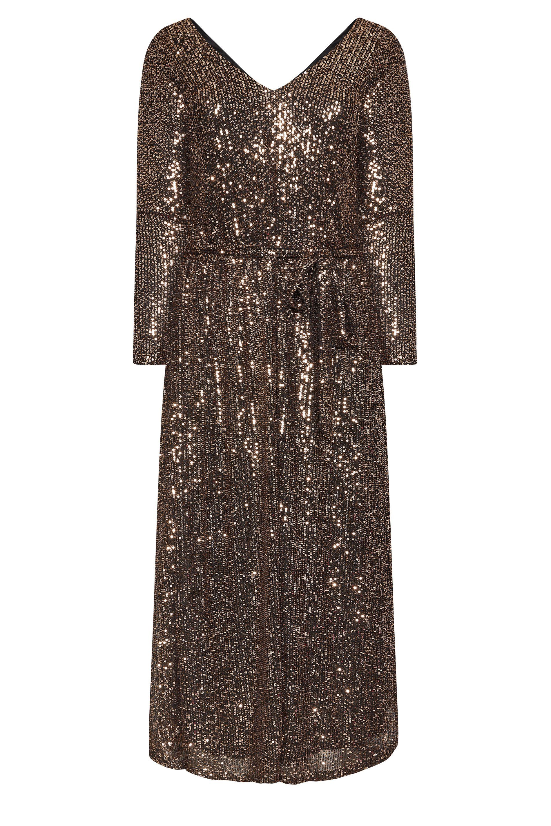 Yours Sequin Maxi Dress