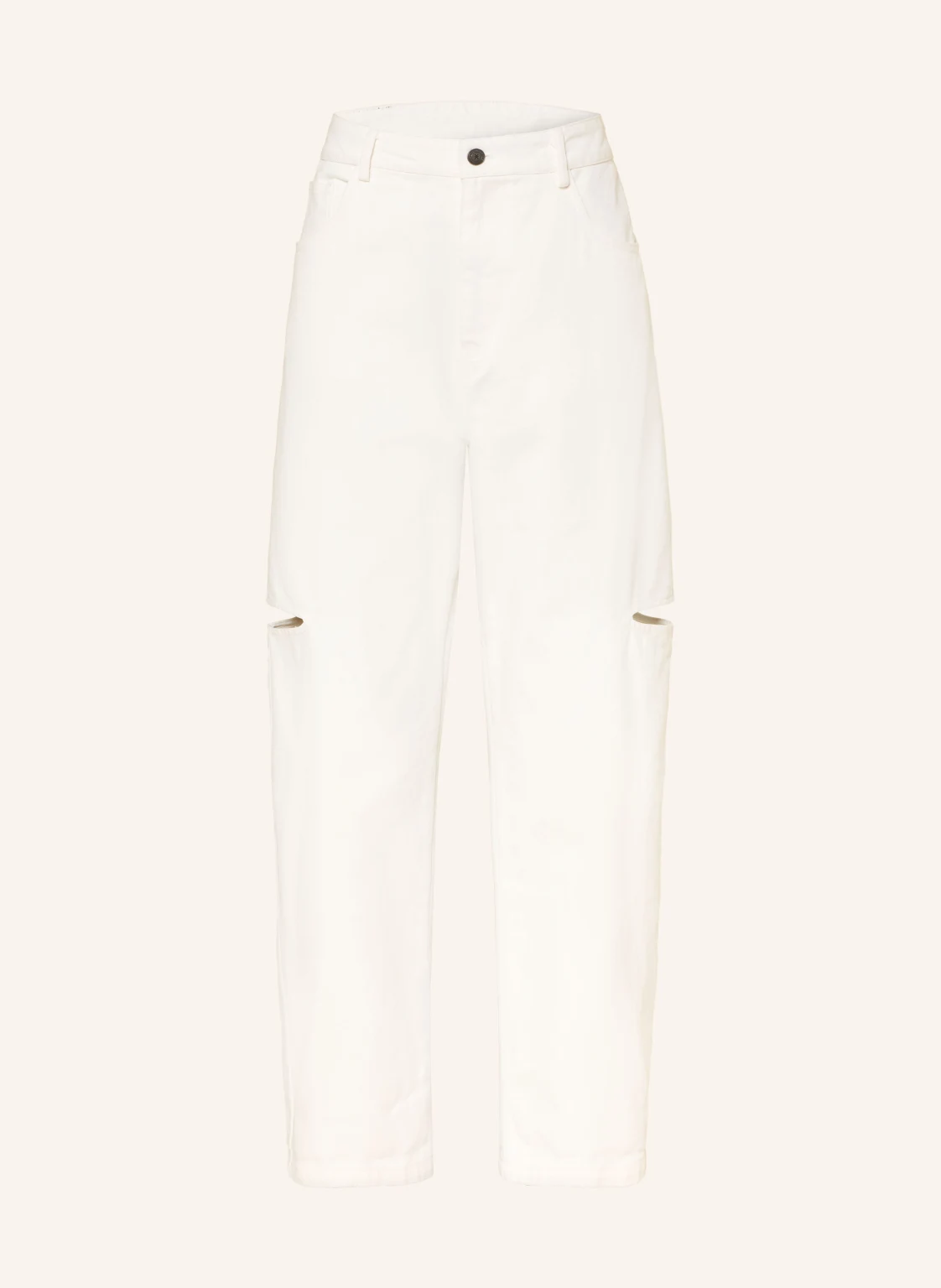 KARO KAUER Barrel Jeans mit Cut-outs