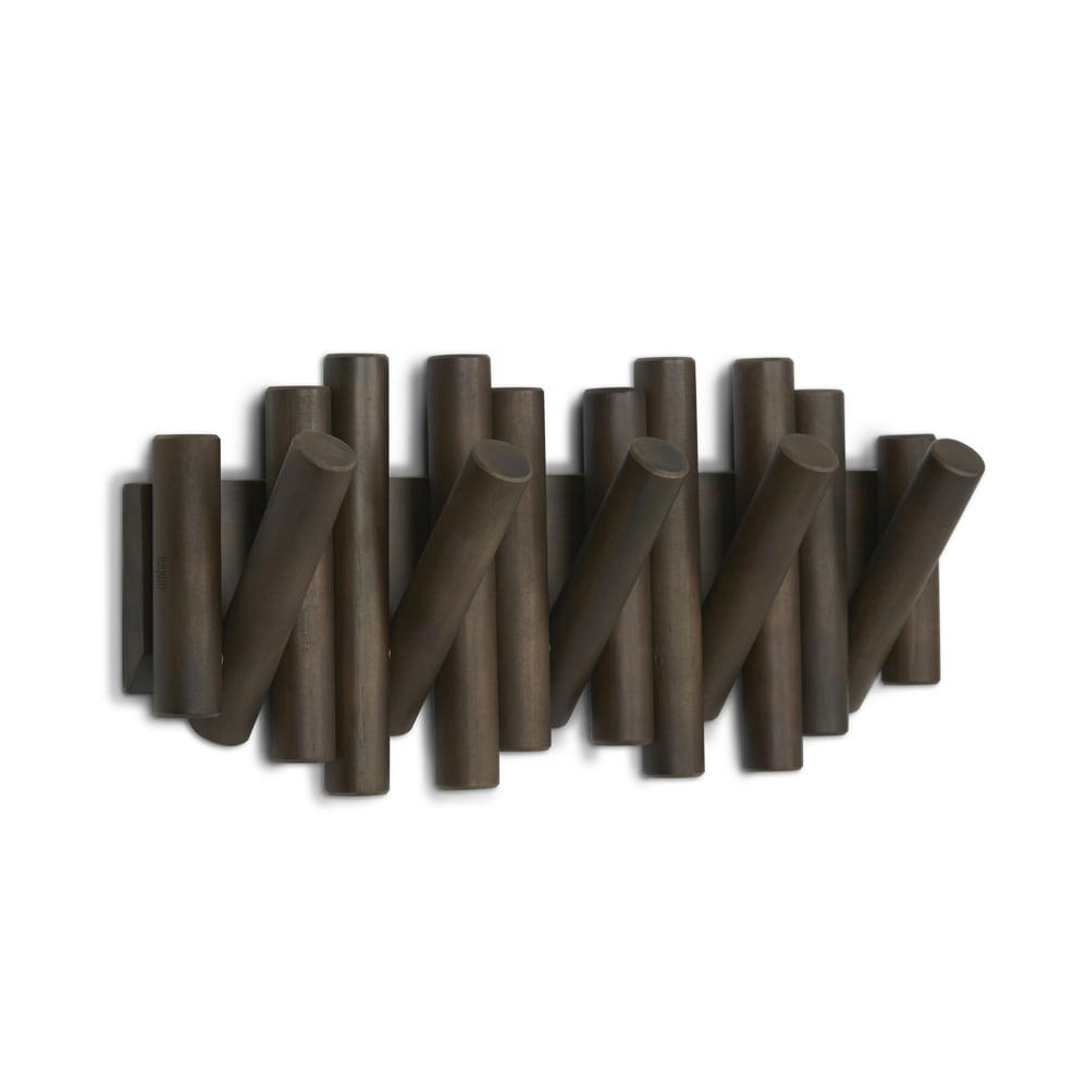 PICKET - Porte manteaux picket pin marron