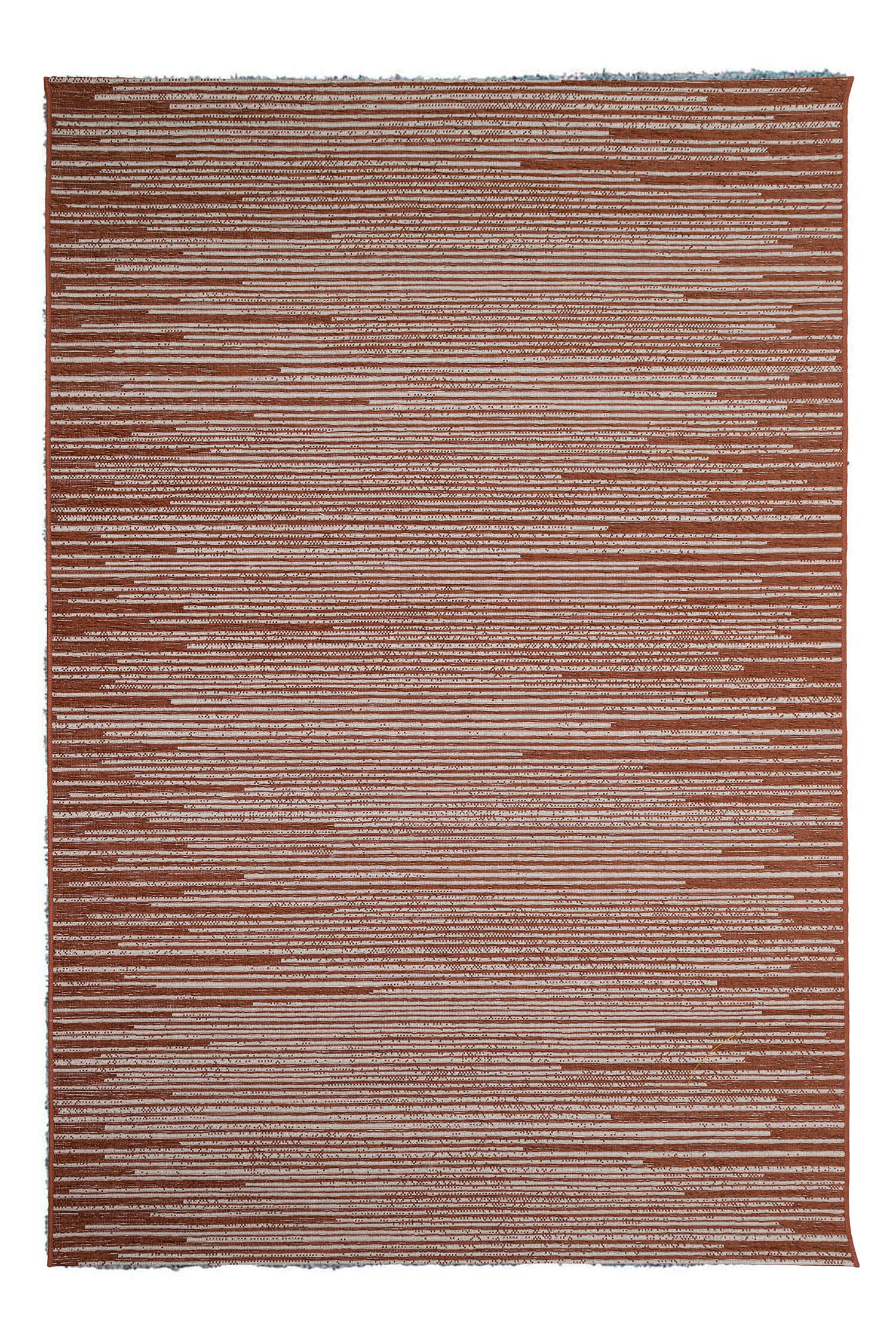 RIFF - Tapis intérieur et extérieur graphique terracotta 153x230, OEKO-TEX®