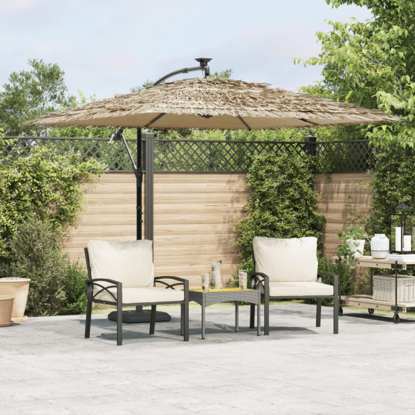 Parasol ogrodowy Brąz 269 x 269 x 235 cm vidaXL