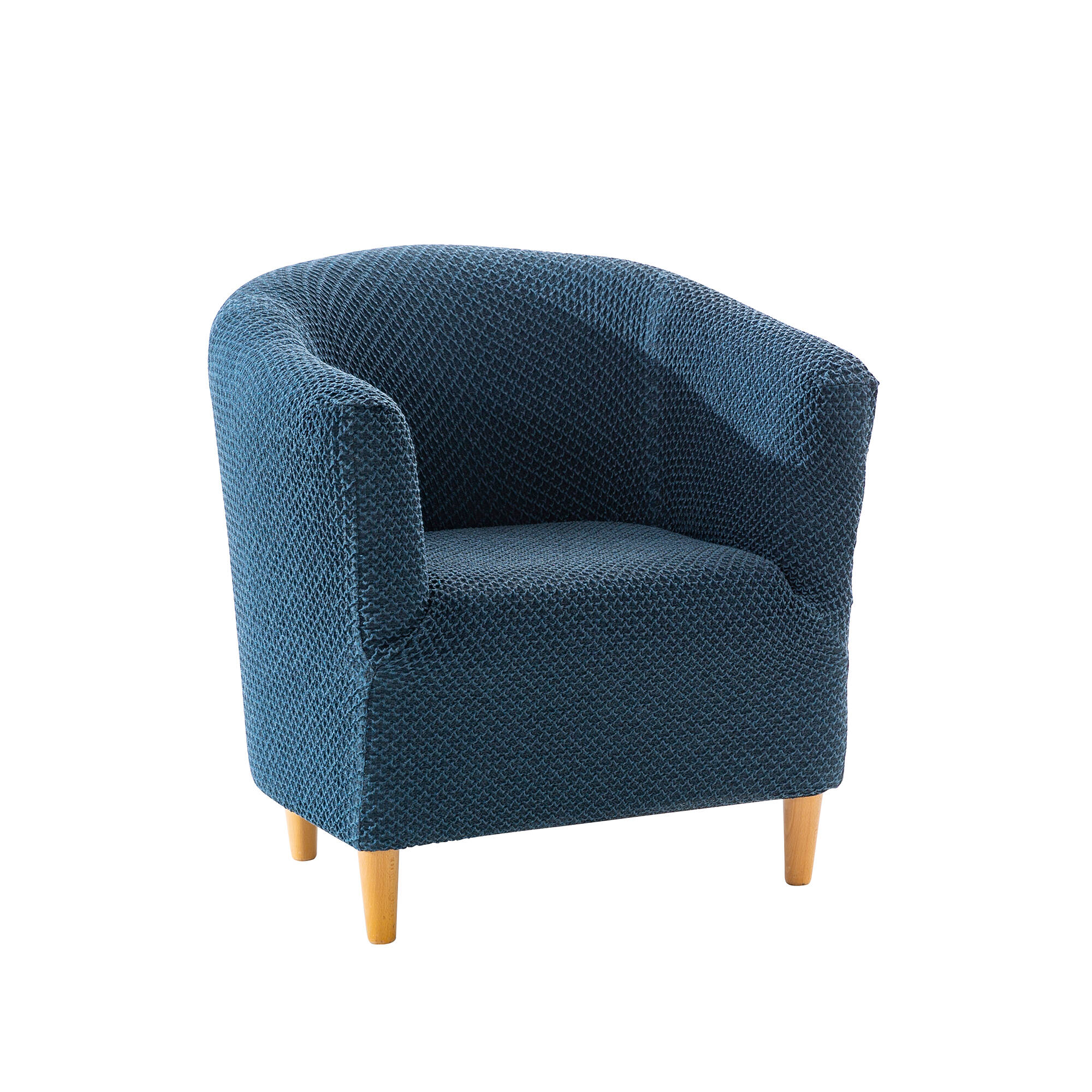 Housse texturée bi-extensible spéciale fauteuil cabriolet