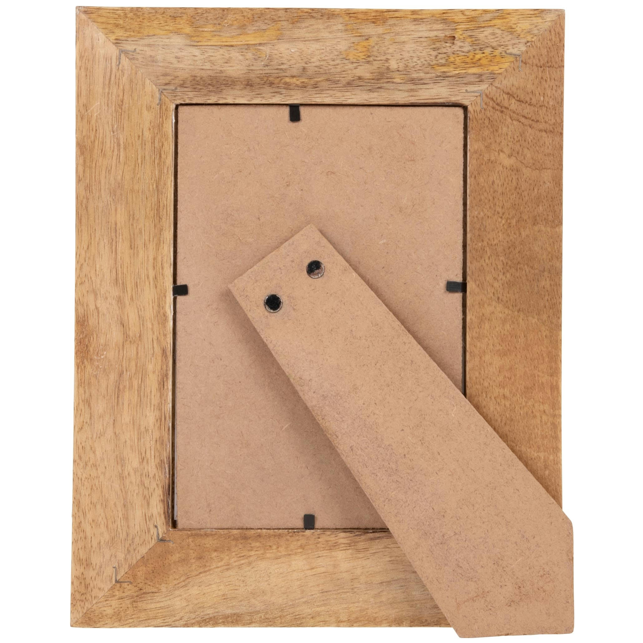 CLAUX - Cadre photo en résine verte, beige et jaune 10x15