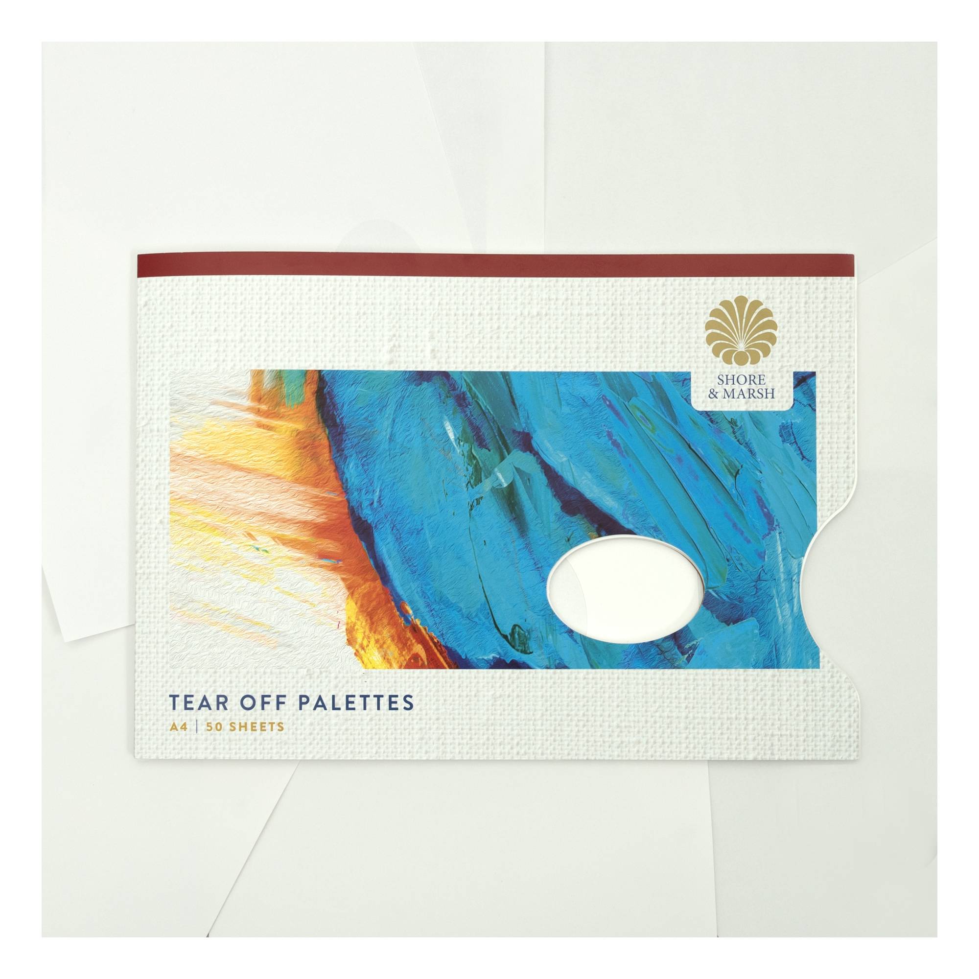 Shore & Marsh Tear Off Palettes 50 Pack