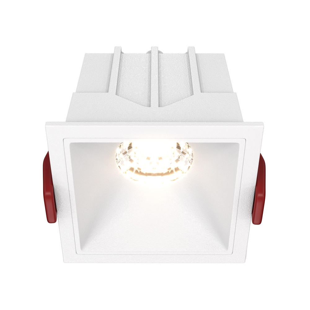Spot kwadratowy biały ALFA LED LED 10W biały ciepły IP20 Maytoni