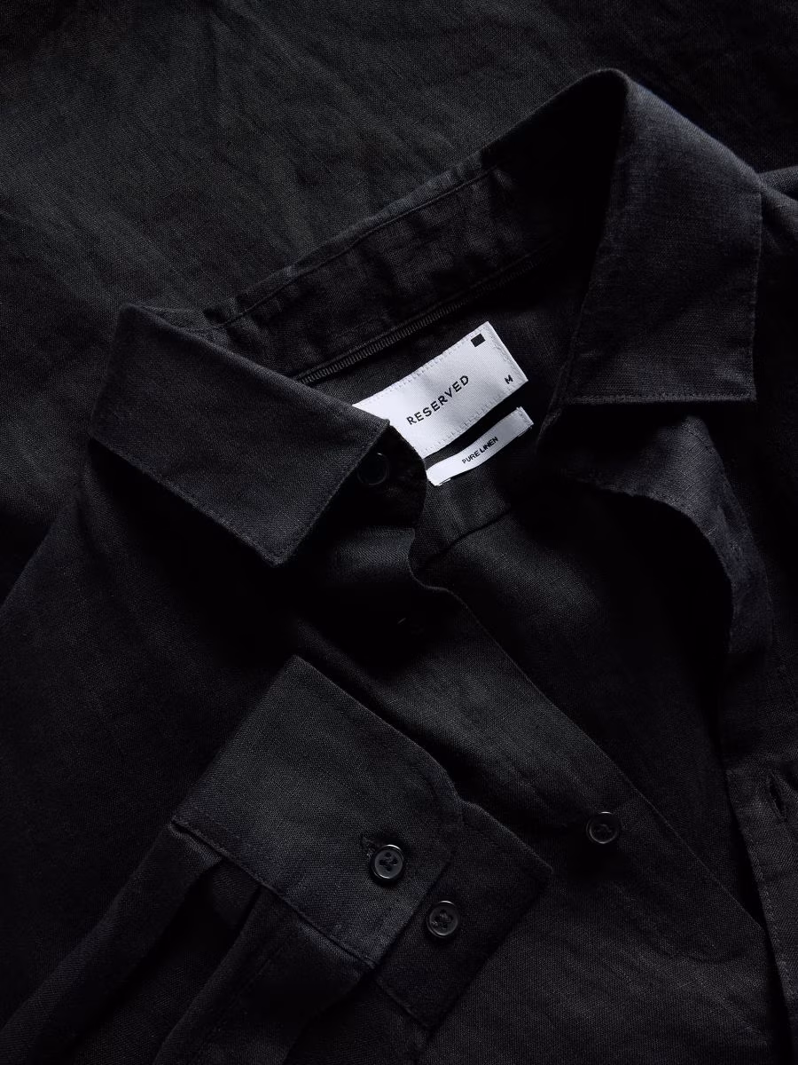 Regular Fit Linen Shirt