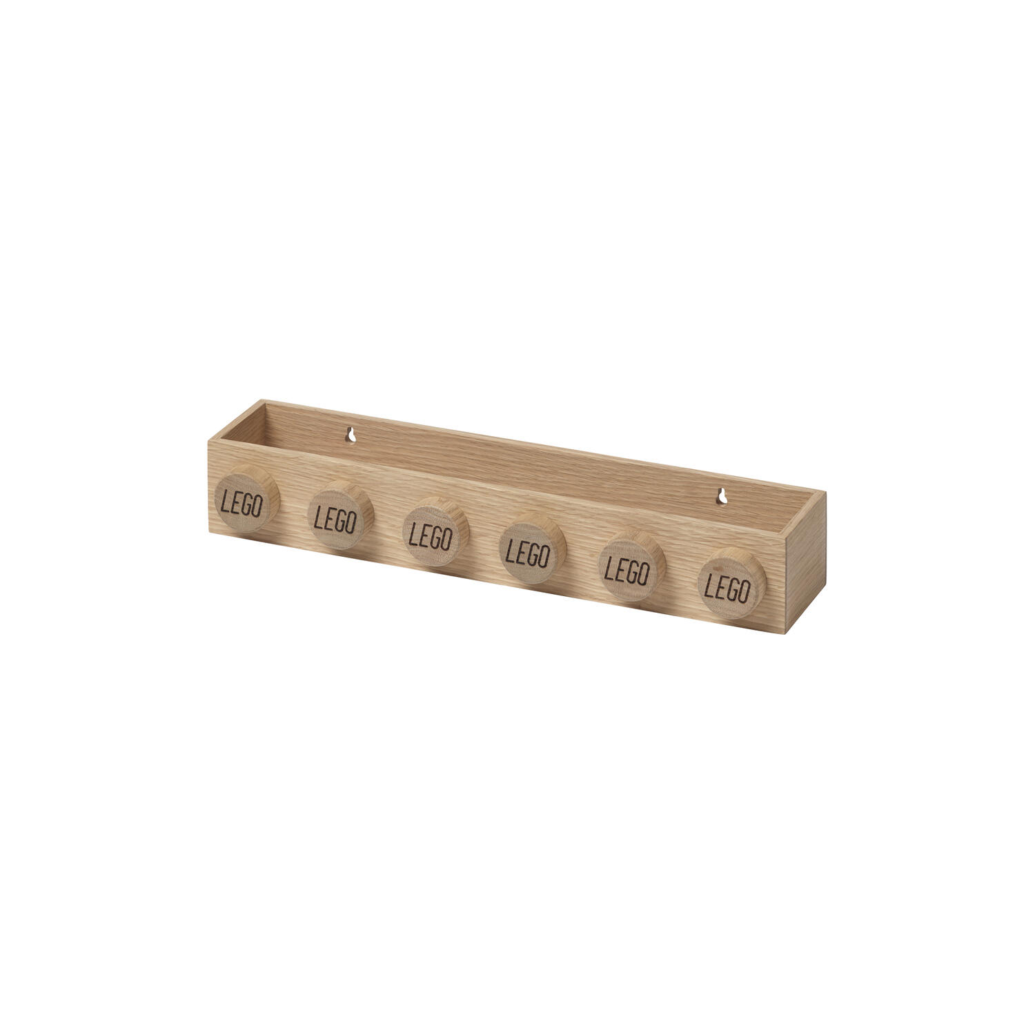LEGO&reg; 1x6 boghylde, s&aelig;bebehandlet eg