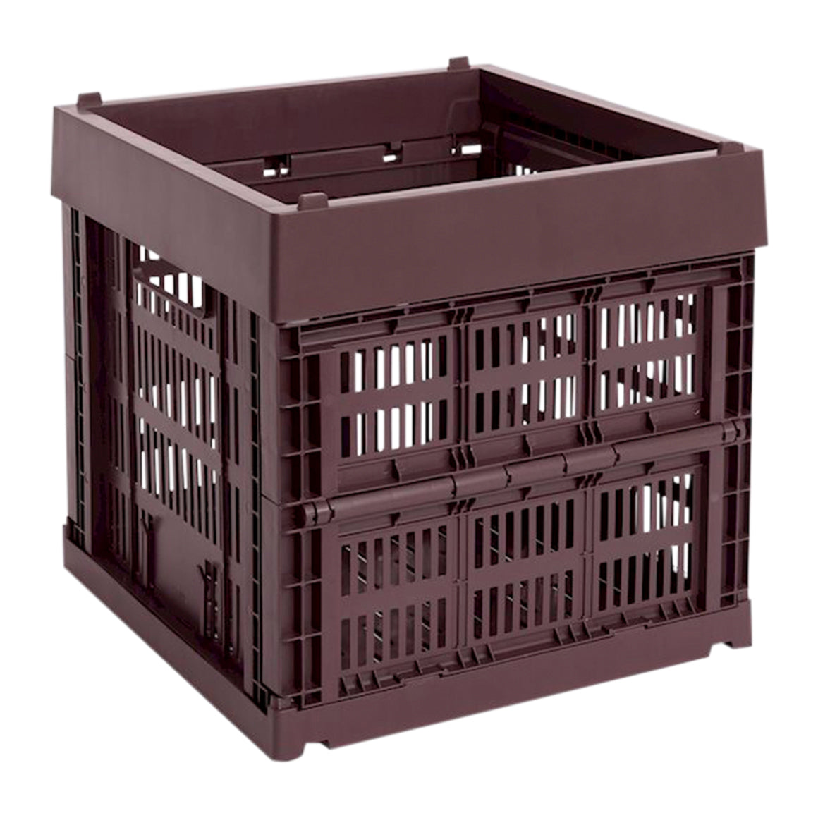 HAY Colour Crates Krat XS - Kubus - Bordeaux