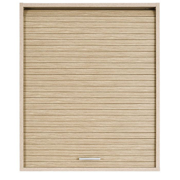 Meuble de Cuisine Chêne 2 Etagères L 60 H 72 P 35 cm - L 60 x l 35 x H 72 cm