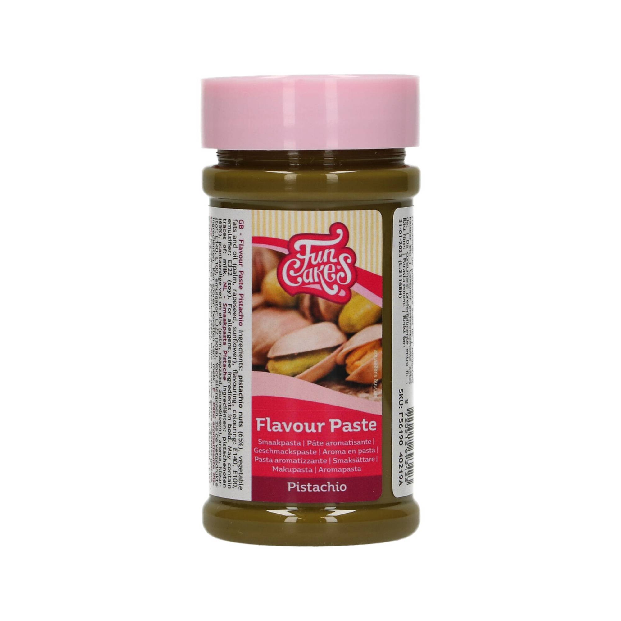 FunCakes Pistachio Flavour Paste 80g