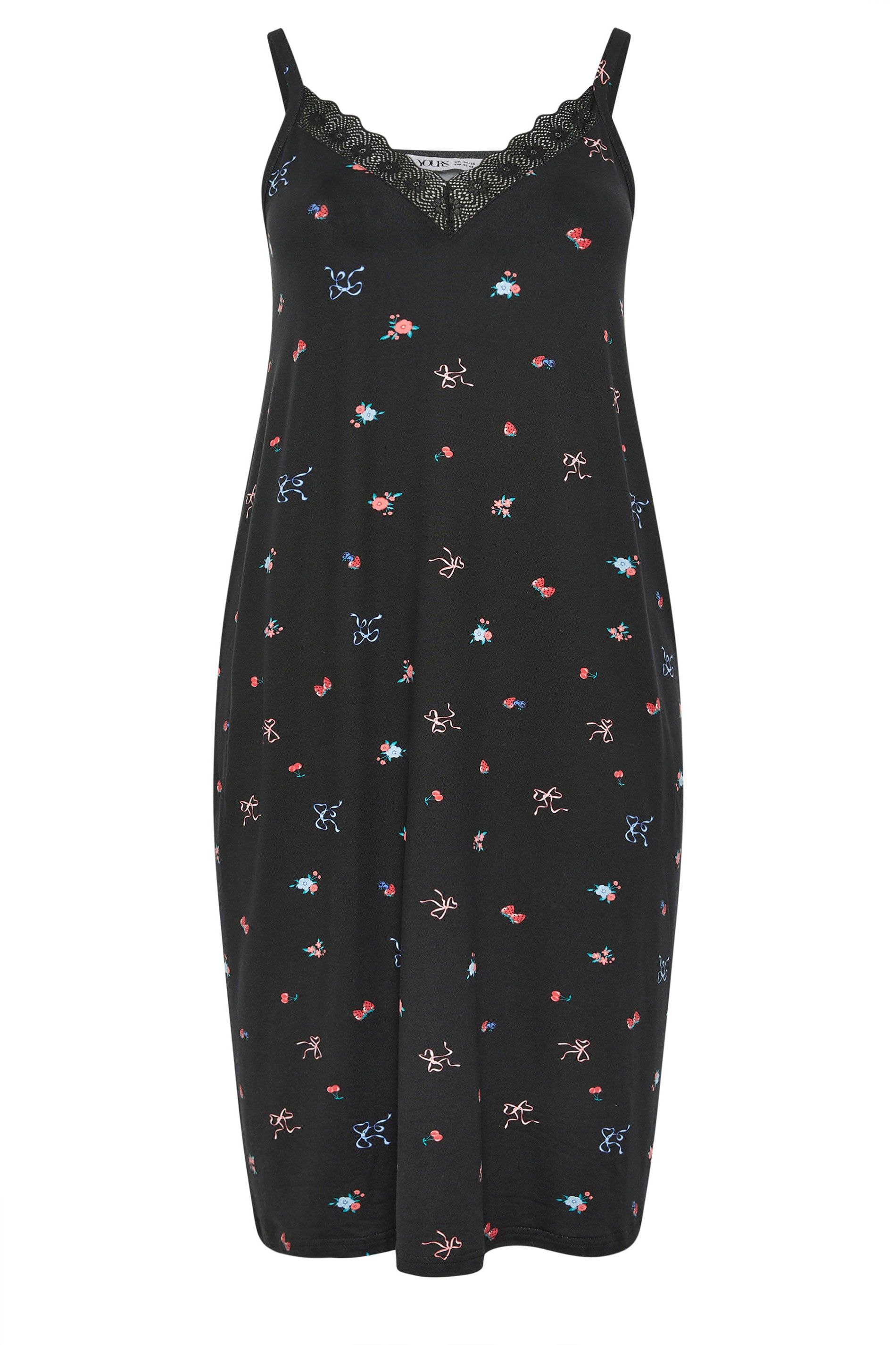 Yours Floral Soft Touch Chemise Nightdress