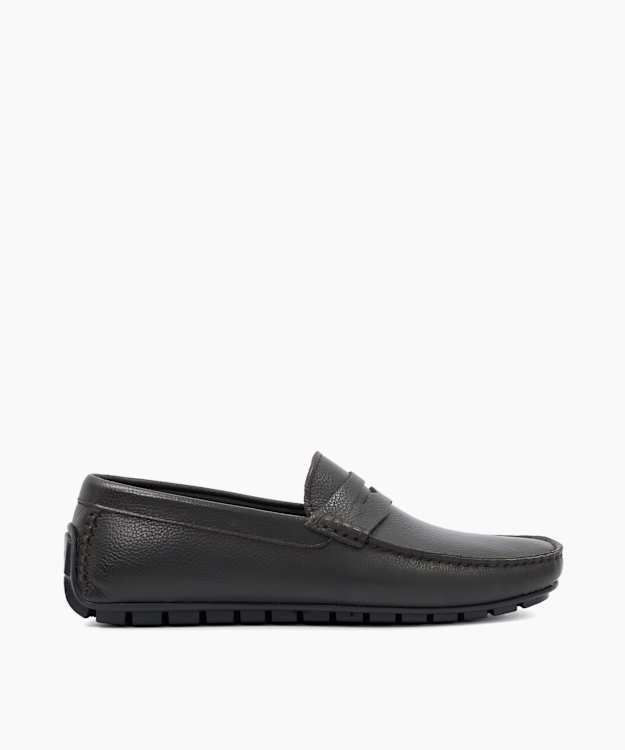 Brackley Dark Brown - Leather Driver Shoes