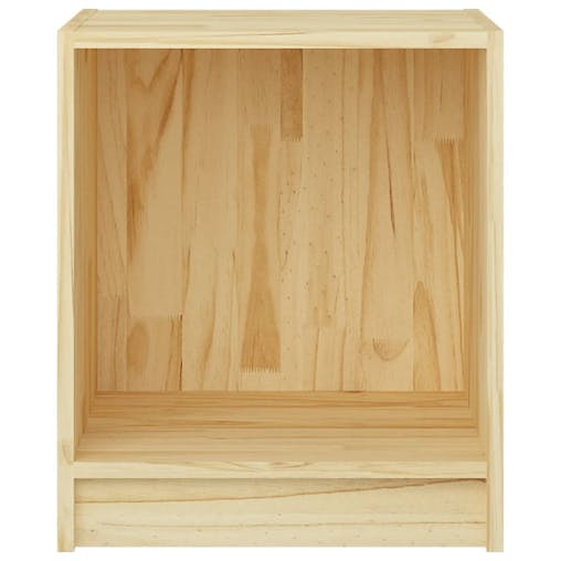 NNEVL Bedside Cabinets 2 pcs 35.5x33.5x41.5 cm Solid Pinewood
