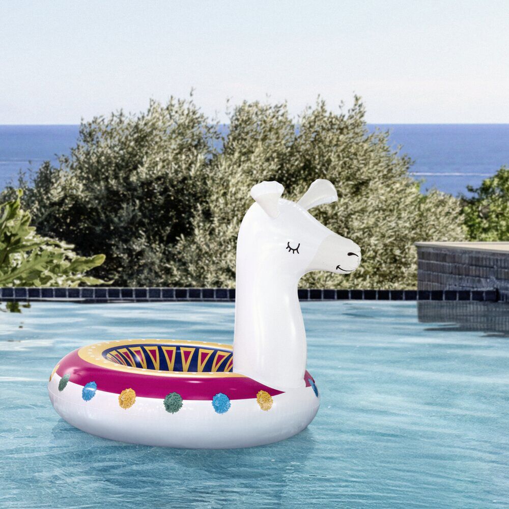 Bouée gonflable lama